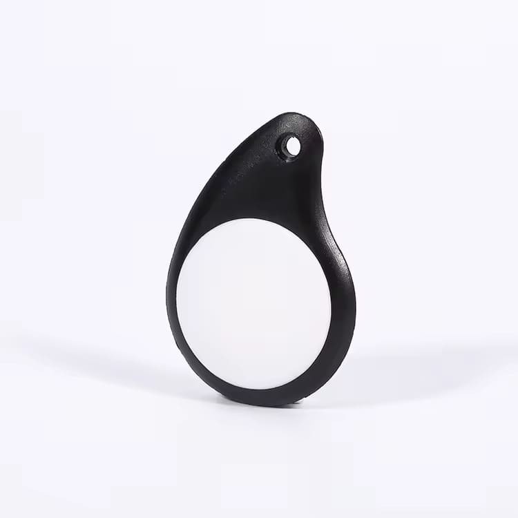 Porte-clés de proximité 13,56 MHz F08 ABS RFID pour contrôle d'accès