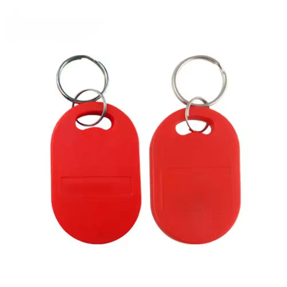 Porte-clés RFID ABS étanche 13,56 MHz 1K pour contrôle d'accès