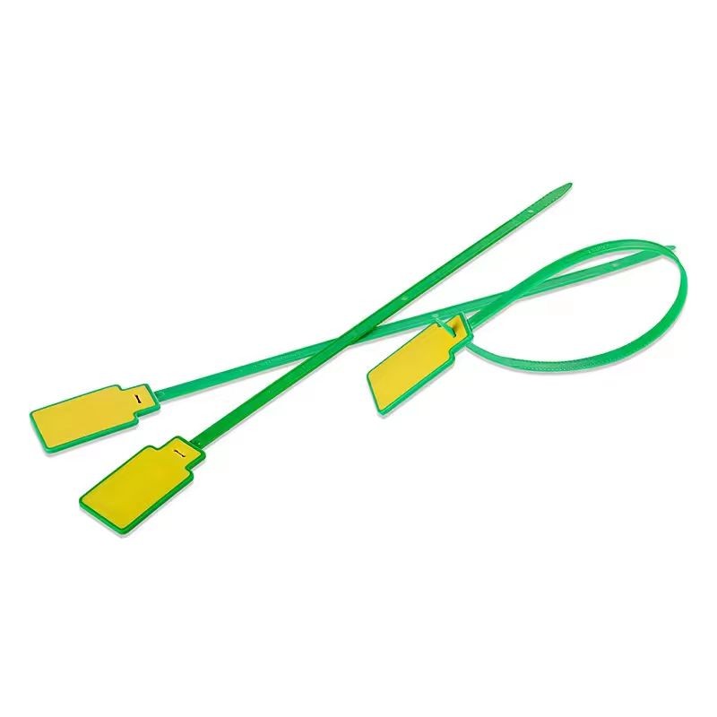 Étiquette de câble en nylon et plastique RFID 13,56 MHz 1K NFC NTAG213 imprimée sur mesure