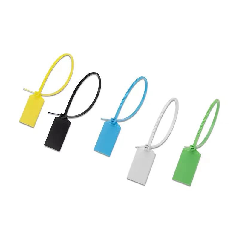 Étiquette de câble en nylon et plastique RFID 13,56 MHz 1K NFC NTAG213 imprimée sur mesure
