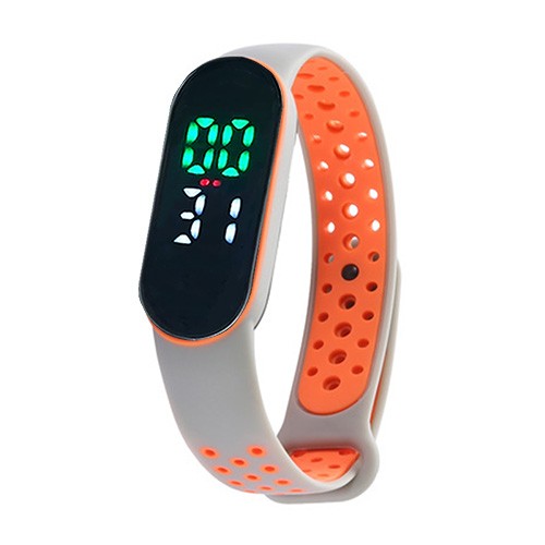 Bracelet de rappel de compte à rebours RFID HF en silicone personnalisé pour activités en intérieur
