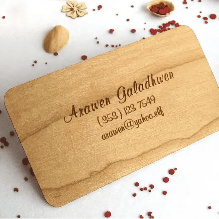 Carte-clé RFID écologique en bois 13,56 MHz, cartes-clés MIFARE Classic 1K pour hôtel