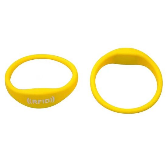 Bracelet en silicone étanche NFC RFID 13,56 MHz pour parc aquatique