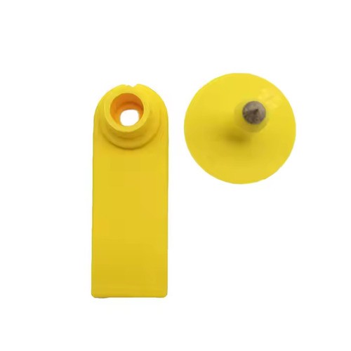 Étiquette d'oreille RFID TPU fendue au design innovant pour la surveillance du bétail, des porcs, des chevaux et des animaux de ferme