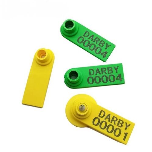 Étiquette d'oreille RFID TPU fendue au design innovant pour la surveillance du bétail, des porcs, des chevaux et des animaux de ferme