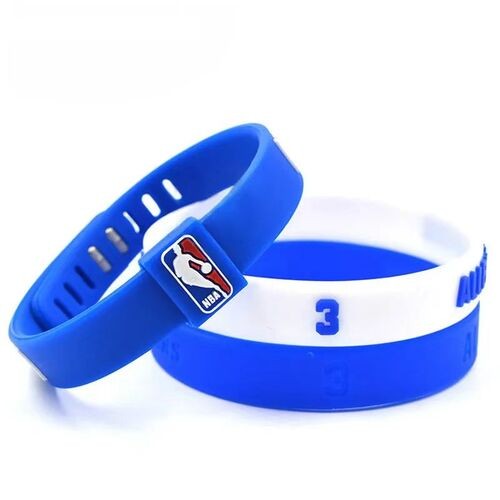 Nouveaux bracelets en silicone gaufrés Bracelets en silicone personnalisés