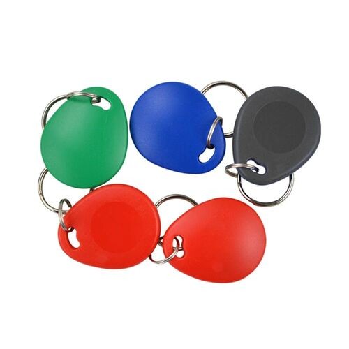 Porte-clés RFID ABS durable de forme personnalisée pour le contrôle d'accès