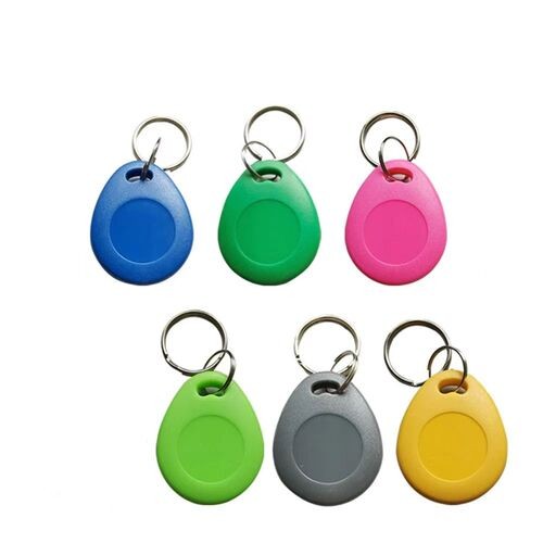 Porte-clés RFID ABS durable de forme personnalisée pour le contrôle d'accès