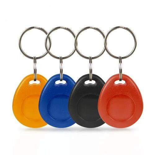 Porte-clés RFID ABS durable de forme personnalisée pour le contrôle d'accès