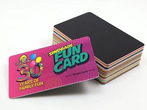 Carte de Noël d'adhésion avec code-barres en PVC personnalisé, carte-cadeau VIP avec code QR