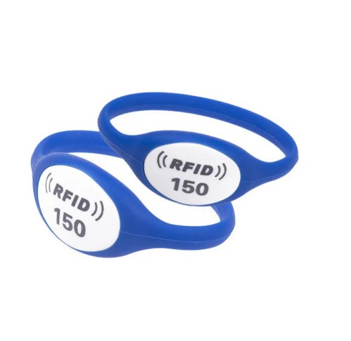Bracelet NFC programmable et étanche, bracelet RFID en silicone réutilisable pour le contrôle d'accès