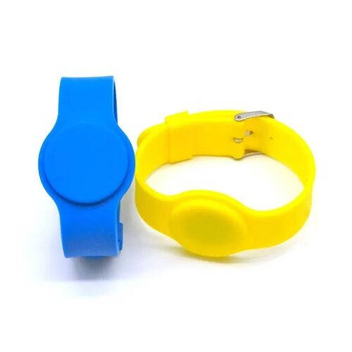 Bracelet en silicone réglable et étanche 13,56 MHz, personnalisé, pour billets d'événements