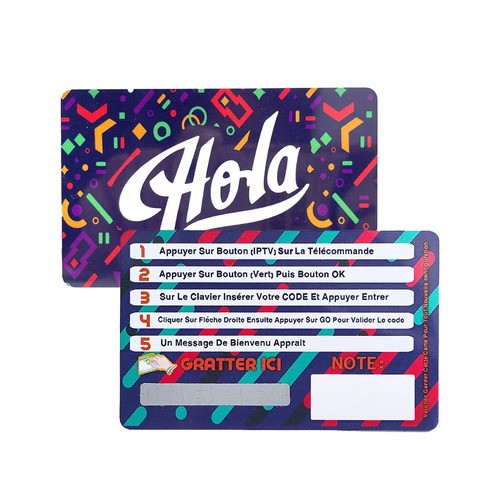Cartes-cadeaux en plastique PVC CR80 à impression personnalisée, carte de fidélité, carte de promotion d'adhésion à gratter