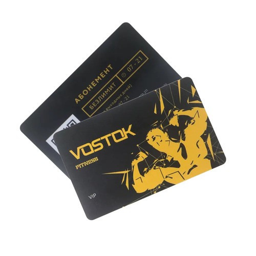 Cartes de membre RFID personnalisables Carte VIP Carte de fidélité