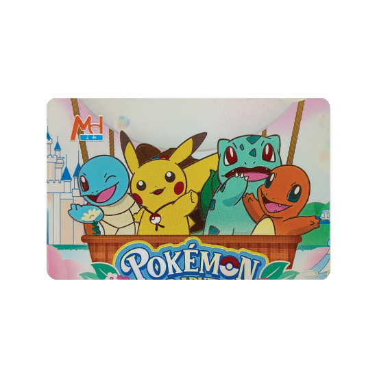 Carte de jeu d'animation RFID personnalisée Carte laser brossée en PVC gaufrée