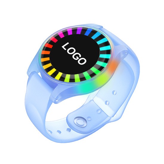 Bracelet HF LED RFID NFC personnalisé pour parc d'aventure