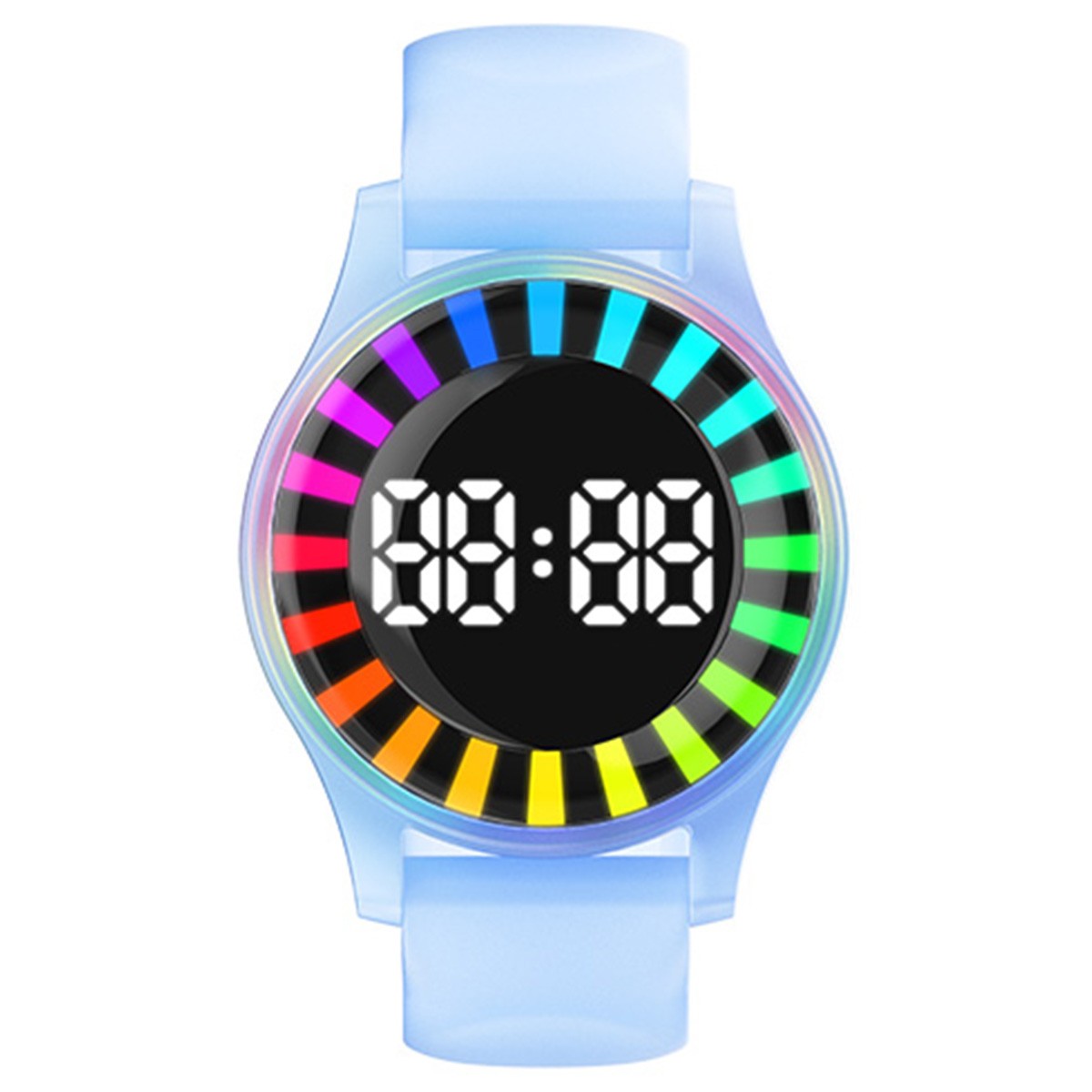 Bracelets et bracelets LED rechargeables avec gestion du temps clignotante pour parc de trampolines
