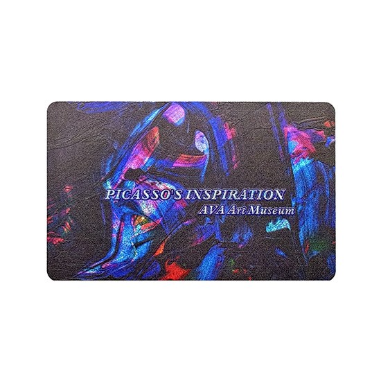 Carte de membre en PVC avec impression laser spéciale, carte VIP pour club