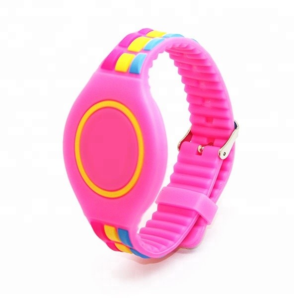 Bracelet en silicone RFID réglable et personnalisé