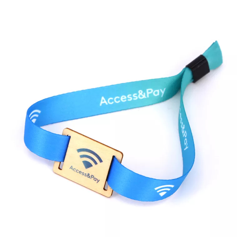Bracelets RFID 13,56 MHz personnalisés, étiquette NFC en bois, pour événements, festivals, clubs, concerts, activités de vacances, expositions, paiements en espèces