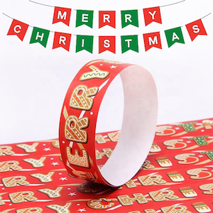 RFID paper wristband for Christmas