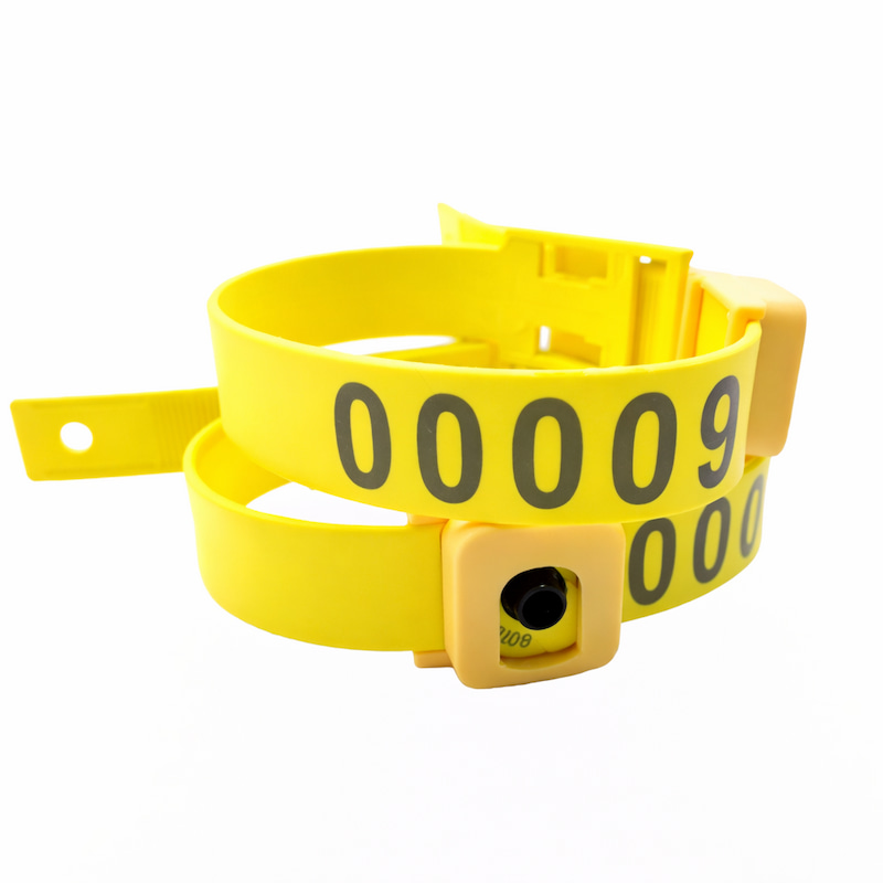 Waterproof RFID cattle leg band IP68 livestock identification