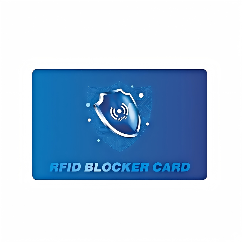 Anti-theft RFID blocking card for credit card security