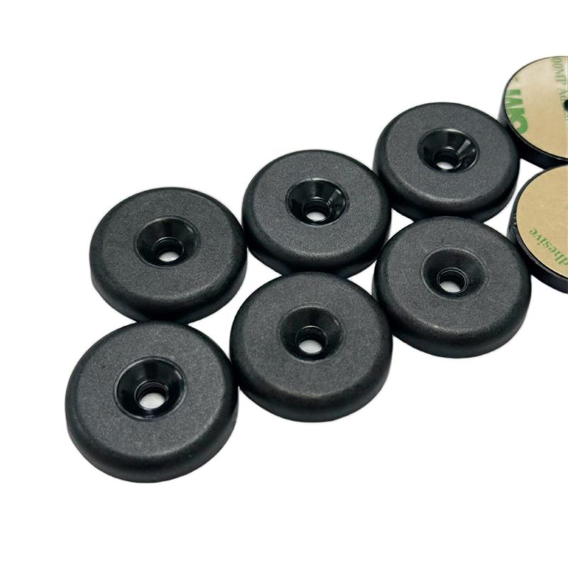 RFID patrol tag with adhesive backing for easy and flexible installation on various surfaces