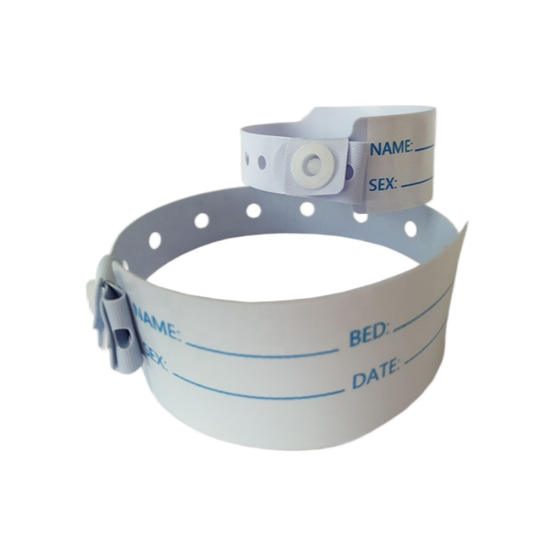 Customizable RFID PVC wristband for secure medical record management