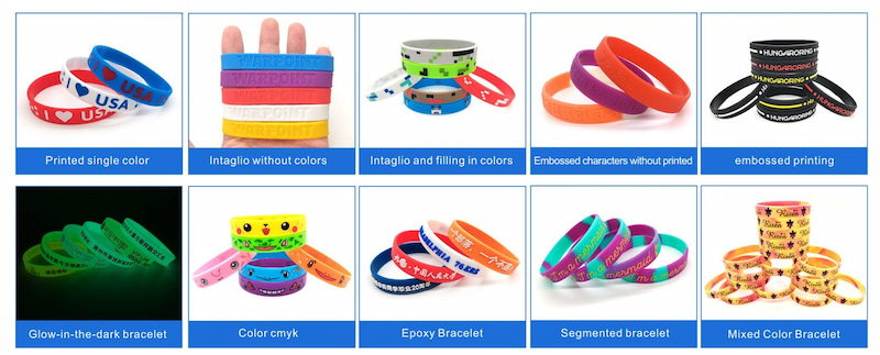 silicone wristband for brand promotions
