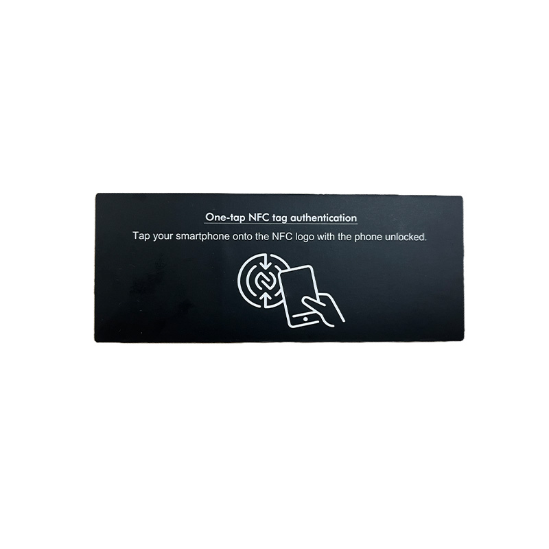 Custom RFID and NFC paper hang tags for clothing