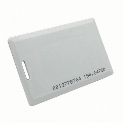 Carte de contrôle d'accès à clapet ABS RFID