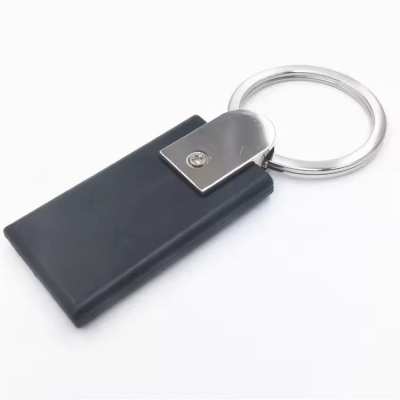 Porte-clés à chaîne métallique RFID