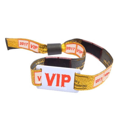 Bracelet tissé par carte PVC RFID