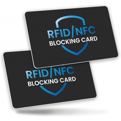 Carte de blocage RFID antivol