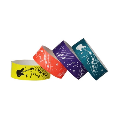 Bracelet papier RFID Tyvek pour événements