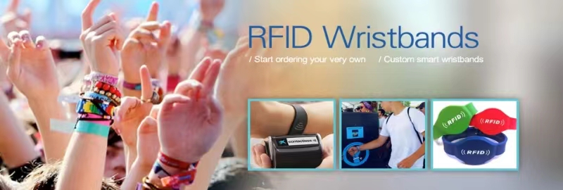 Applications des bracelets RFID
        