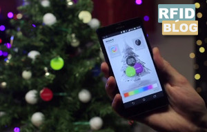 NFC téléphone intelligent avec puce intelligente pour Chrismas