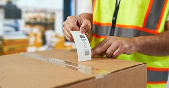 Application des étiquettes RFID en livraison express