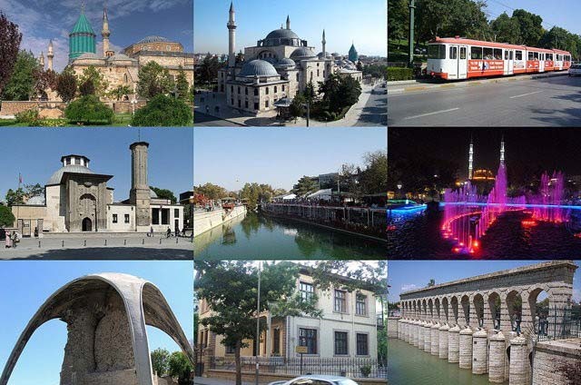 Projet de carte municipale turque de Konya