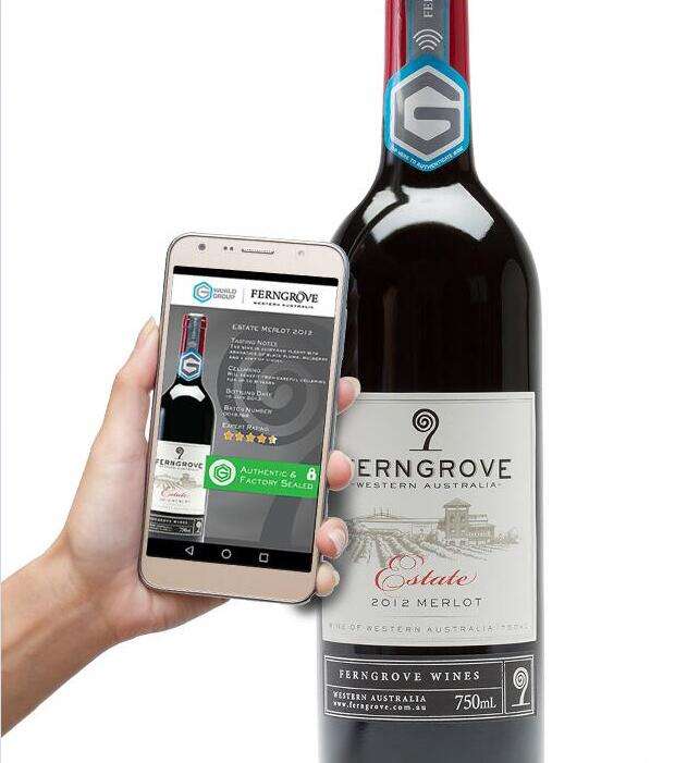 Programme anti-contrefaçon RFID pour le vin